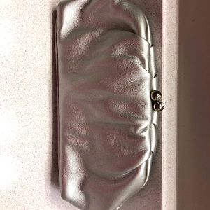 Nine West clutch - silver